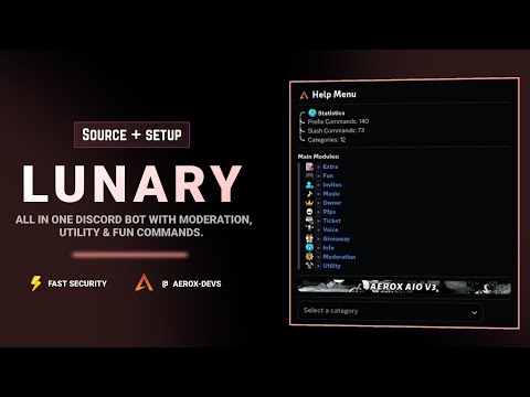 Lunary - All-In-One Discord Bot